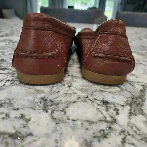 VINTAGE COACH BROWN PENNY LOAFERS FLATS SHOES PREPPY "OPAL" SZ 7 B - Picture 2 of 7